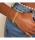 goudkleurige simpele armband