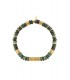 Groen met goudkleurige schakel armband van Yehwang