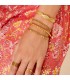 Zilverkleurige armband met sterretjes