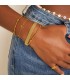 Goudkleurige simpele armband
