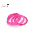 Armband set in fuchsia roze